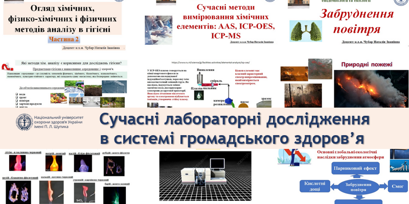 Сучасні лабораторні дослідження в системі громадського здоров’я